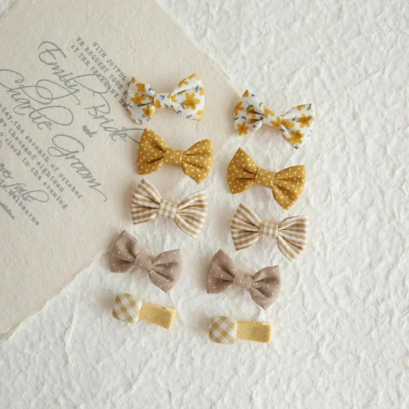 10Pcs/Set Baby Girl Hair Bows
