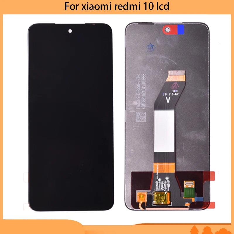 

ЖК-дисплей 6,5 "для Xiaomi Redmi 10, сенсорный экран 21061119AG для Redmi 21061119DG, дигитайзер ЖК-дисплея, запасные части, оригинал