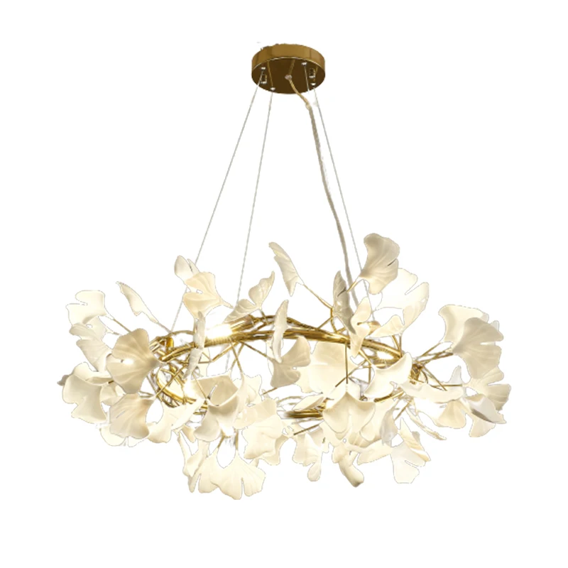 Nordic Ceramic LED Chandelier Living Dining Room Decoration Light For LED Chandelier Pendant Decor Light