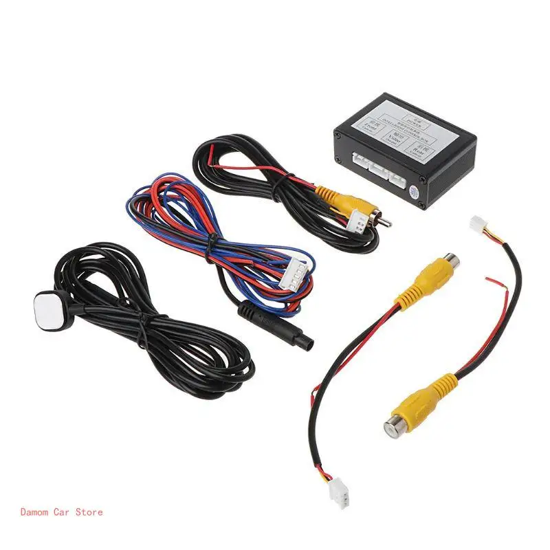 Car Camera Control Box 2 Way Camera System Front View Rear View Converter