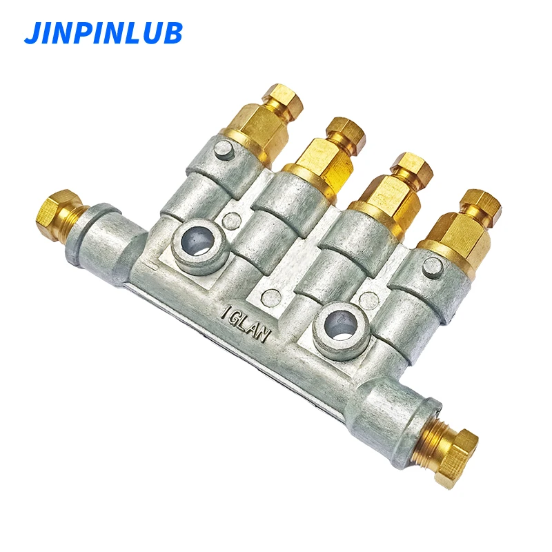 JINPINLUB DPB Distribution Valve Detect Volumetric Grease Oil Distributor For Volumetric Pdi Lubrication Pump