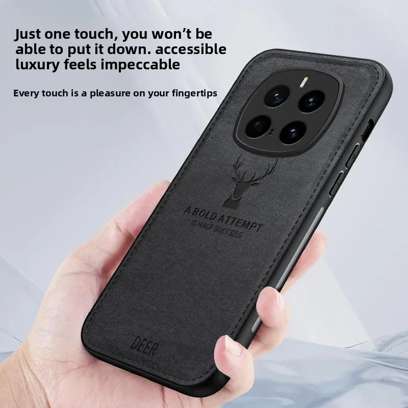 Luxury Retro Deer Pattern PU Leather Shockproof Phone Case
