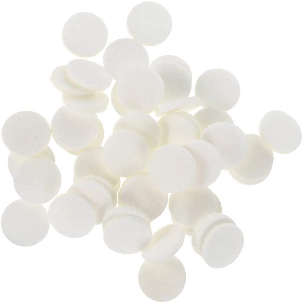 100 Pcs Car Aroma Diffuser Cotton Sheet Pad 2.25X2.25X0.3CM Household Aromatherapy Accessory car aroma diffuser pad