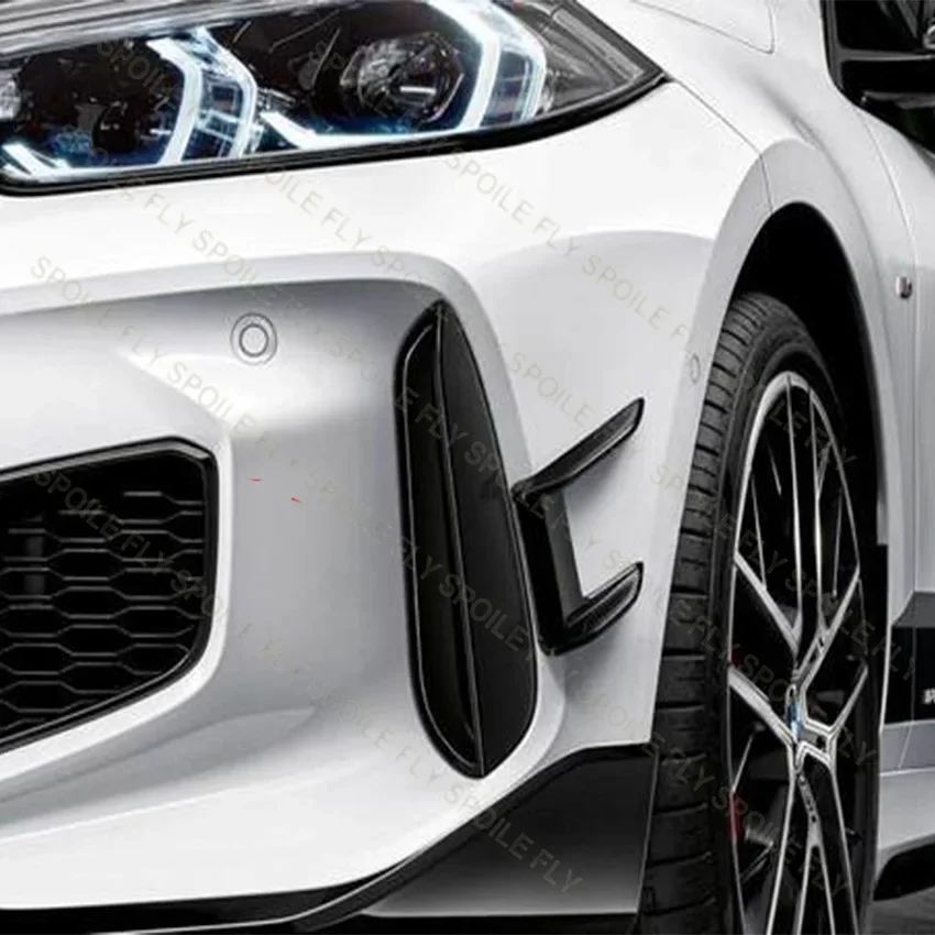 Kit Corps Diffuseur Séparateur Lèvre Pare-Chocs Avant Pour BMW Pour 1 Série F40 118i 120i 128ti 2020-2023 Protecteur Garde Pare-Chocs Spoiler Aileron Avant (Couleur