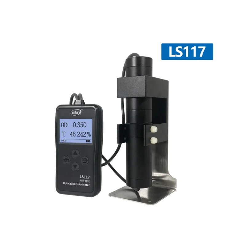 Linshang LS117 Densitometer Optical Density Meter Test Dot Area Aluminum X-ray Film with OD VLT Transmittance Replace Xrite 341C