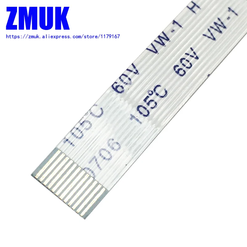 

12-контактный ленточный кабель-E307850 AWM 20706 105C 60V VW-1 Flexible FFC ( 12p * 120*0,5-A)