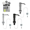 Sink Soap Dispenser Kitchen Upgraded Extended Tube Pump Dispenser Sink Countertop installation for Detergent and Hand Sanitizer 1