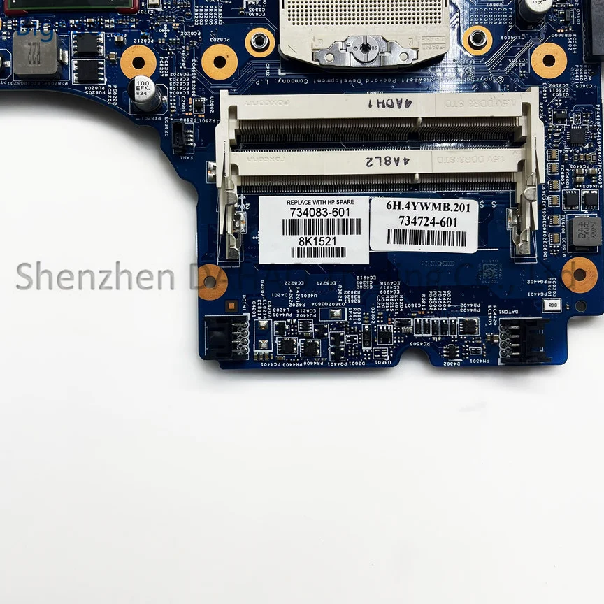 Placa-mãe do Portátil para hp Probook 122411 Hd8750m 1gb 2gb Gpu 734085001 734083501 734084601 hp 450 g1 470 g1 - Imagem 6