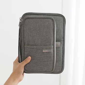 Portafoglio da viaggio caldo Porta passaporto per famiglia Porta documenti impermeabile creativo Organizzatore Accessori da viaggio Borsa per documenti Porta carte
