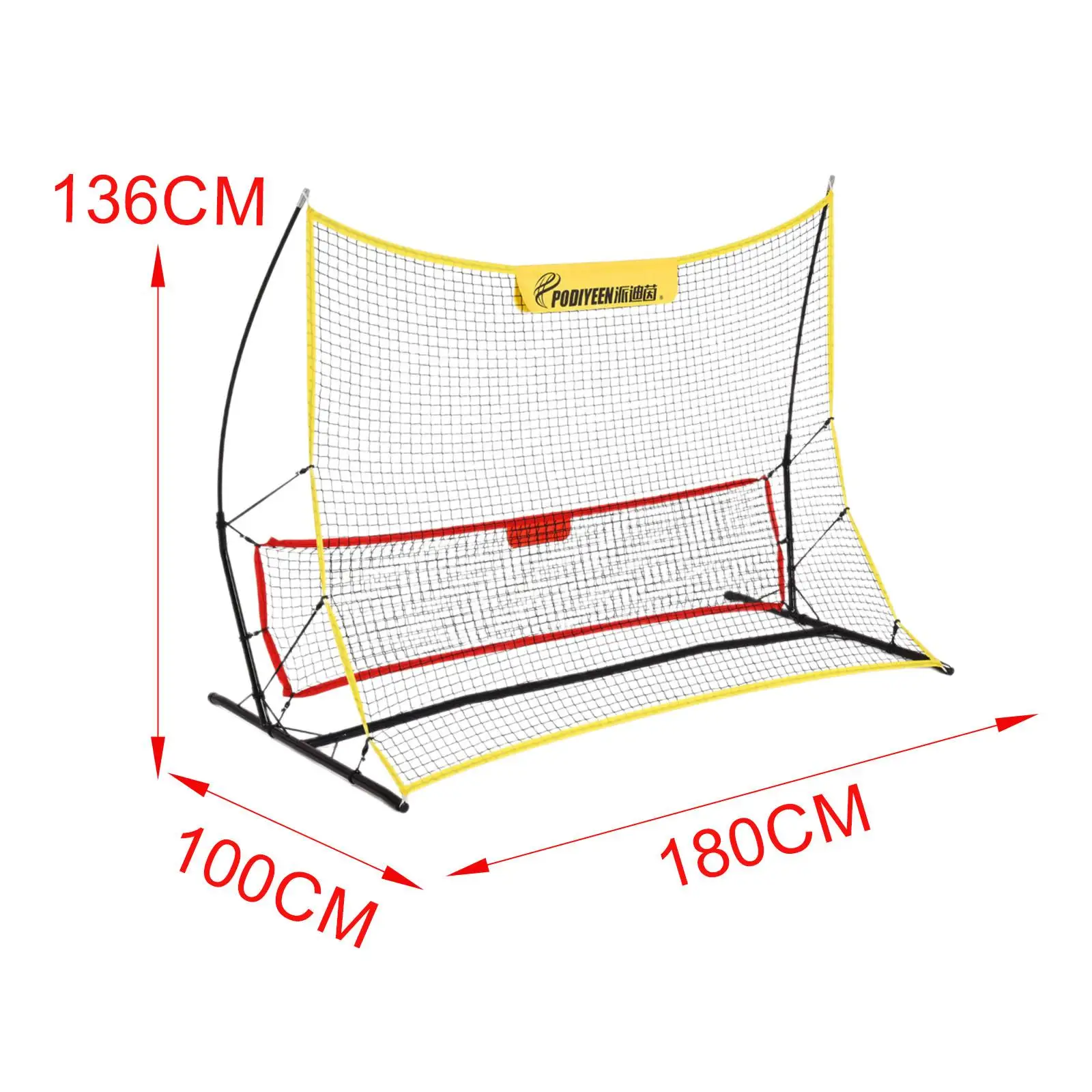 Soccer Rebounder Net Outdoor Sports Portable Soccer Trainer Net for Volley Soccer Rebounder Net Outdoor Sports Portable Soccer Trainer Net for Volley