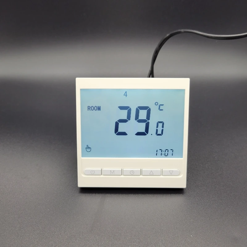 Ultra-narrow Boarder LCD Floor Heating Temperature Regulator Controller 16A  230V Weekly Programmable Thermostat - AliExpress