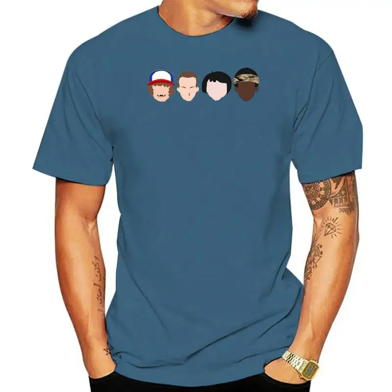 thumbnail image 1 of Stranger Faces Men T-Shirt - GIFT BOX SET STRANGER ELEVEN THINGS HORROR DVD, 1 of 5