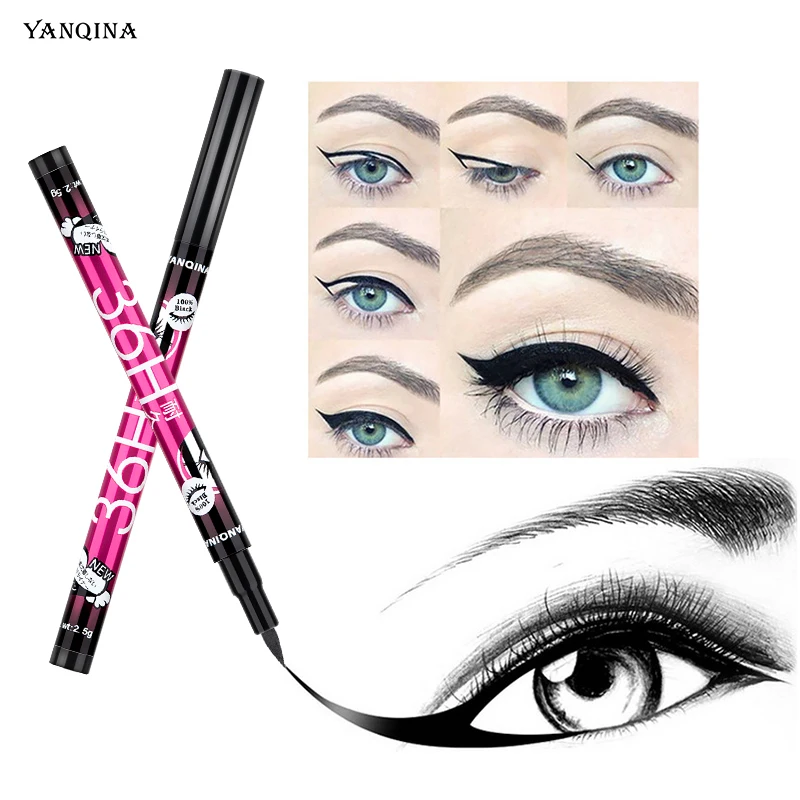 Description Picture 6 of itemBlack Eyeliner Pen Eyes Makeup Waterproof Liquid Eye Liner Pencil Make up Long-lasting Eyelid Drawing Cosmetics