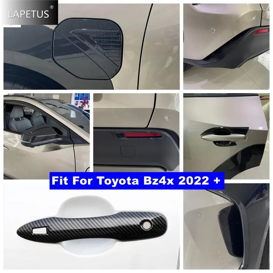 

Accessories Door Handle Bowl Front Rear Bumper Fog Lights Eyelid Strip Rearview Mirror Cover Trim Fit For Toyota Bz4x 2022 2023