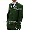 Costume Homme 3 Piece Linen Men Suits 2023 Groom Tuxedo for Wedding Groomsman Summer Beach Male Suit (Jacket+Pants+Vest) Terno 4