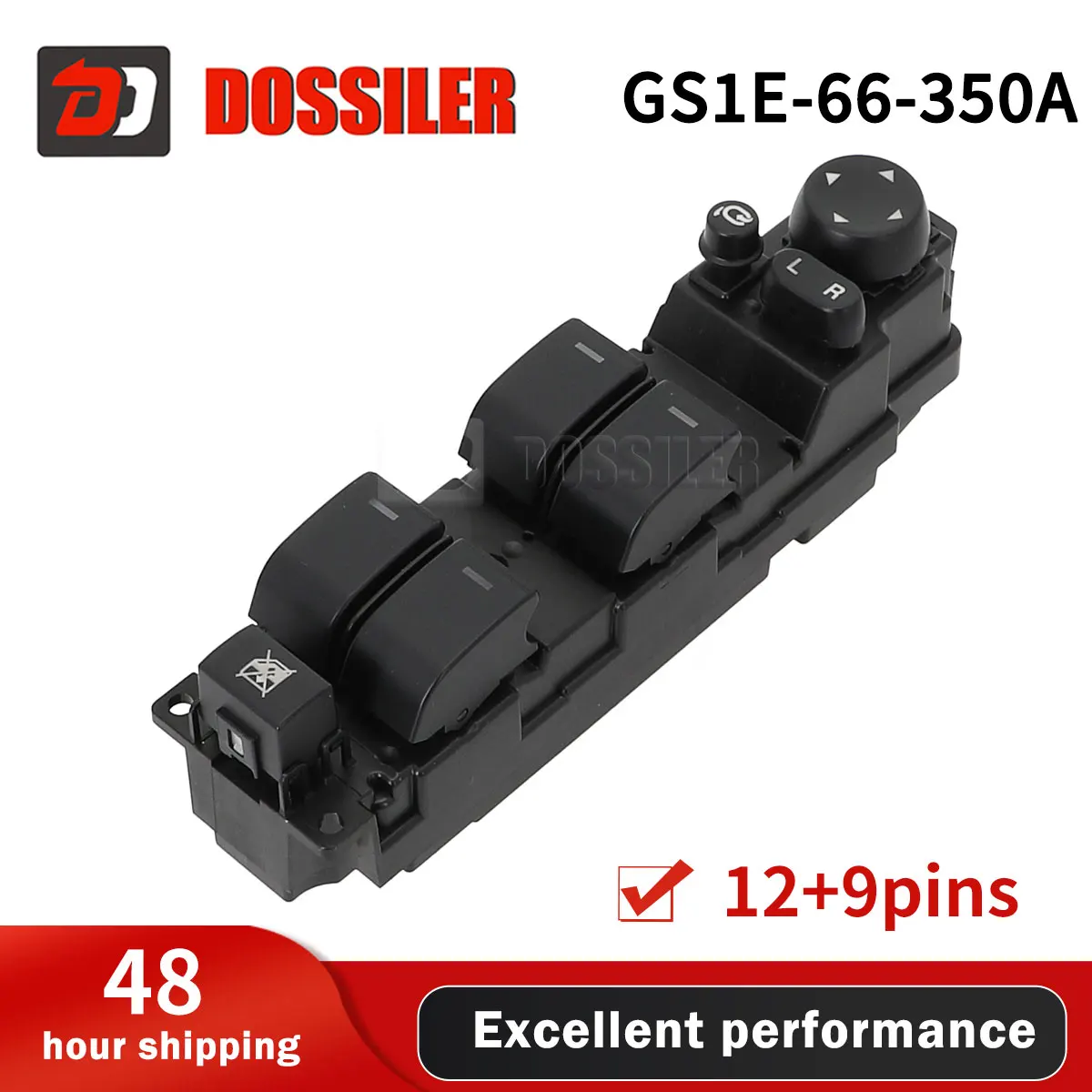 Compatibel Voor Mazda 2 Mazda2 DF7166350A DF71-66-350A 03124290 Auto Onderdelen Accessoires Elektrische Power Window Control Switch