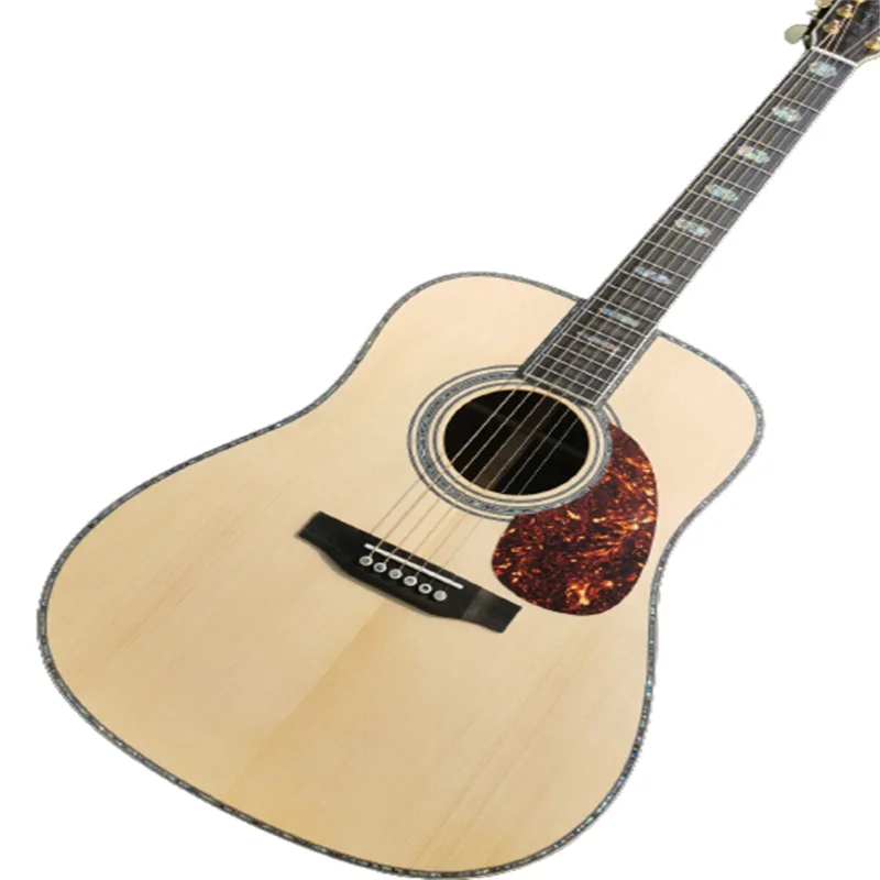 

Акустическая гитара модель D 45 модель 41-дюймовая электрическая гитара ворсистая верхняя и задняя часть