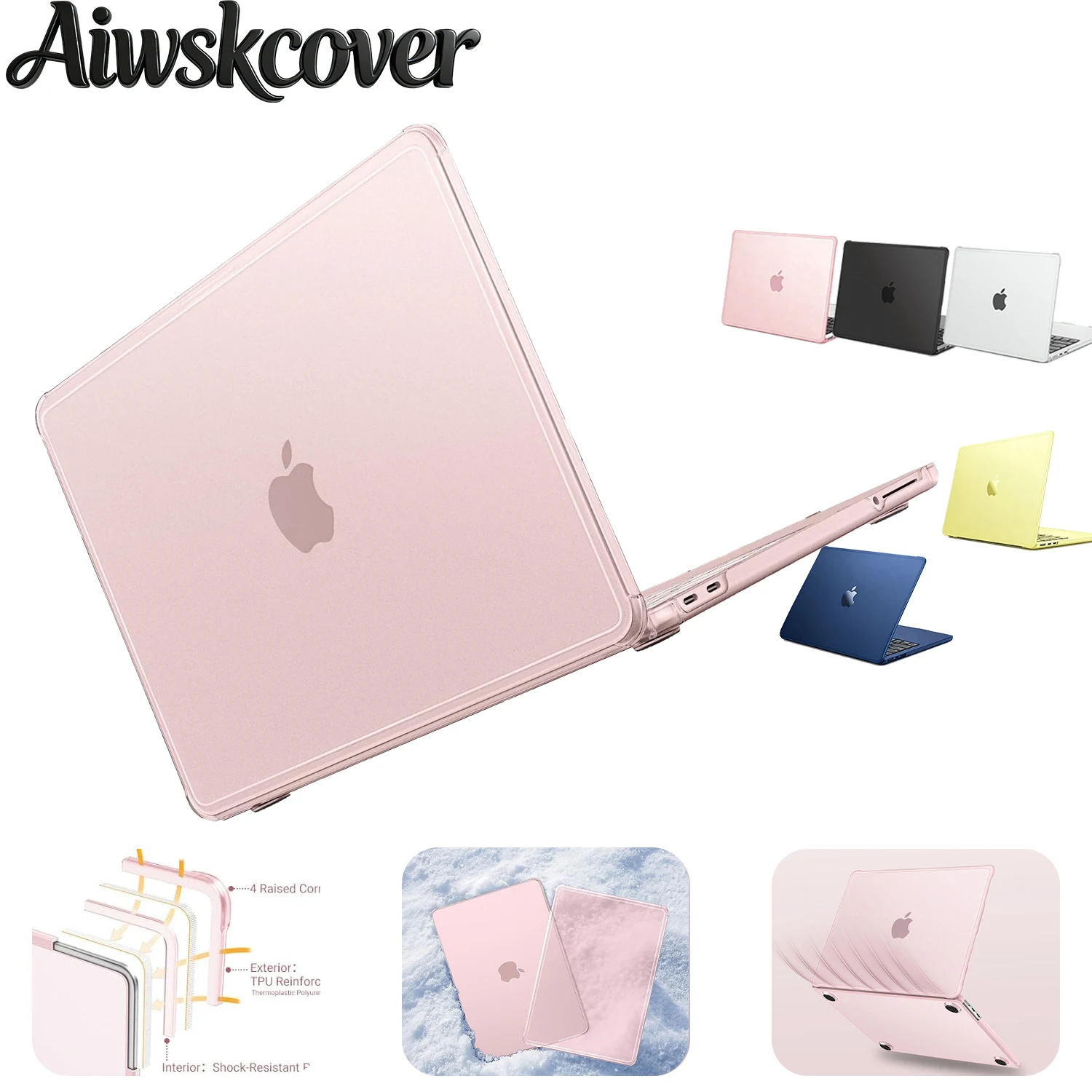 Reinforced Corners Protective Case for 13-Inch Laptops