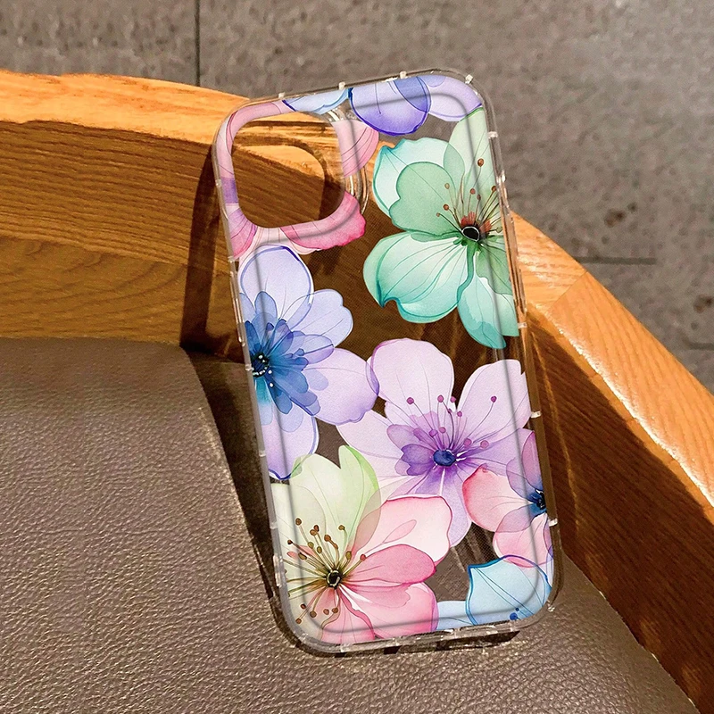 Summer Fruit Flower Pattern Phone Case For Samsung Galaxy S26 S25 S24 S23 Ultra 5G S22 Plus S21 FE A15 A35 A55 A54 A53 A34 Cover — view 5