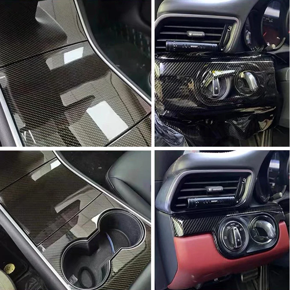 9D Carbon Fiber Car Sticker 9