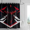 Car Pattern Shower Curtain Waterproof Bathroom Partition Curtain Bathroom shower curtain hooks 90x180cm 180x200cm 1