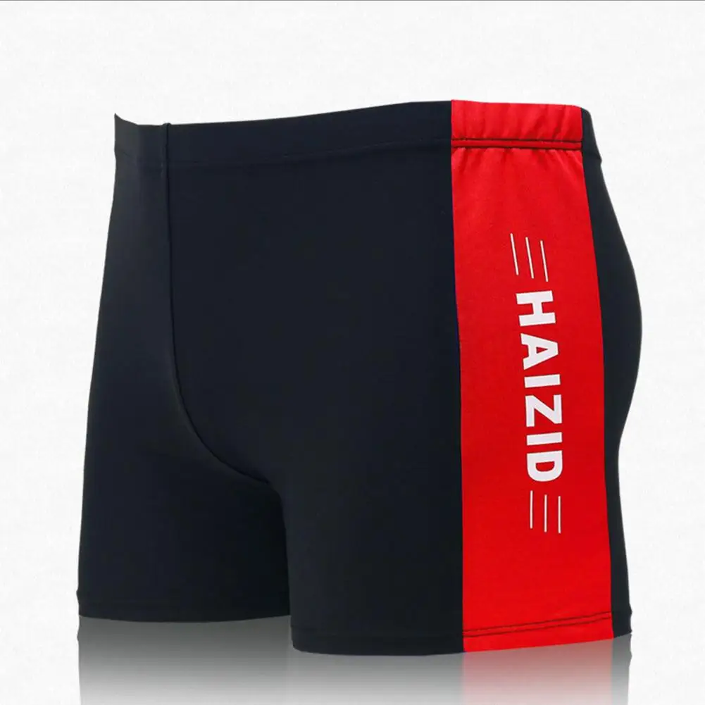Men Swimming Trunks Plus Size Swim Trunks Water Repellent Mid-rise Men's Swim Quick Drying Breathable Swimwear for Teens