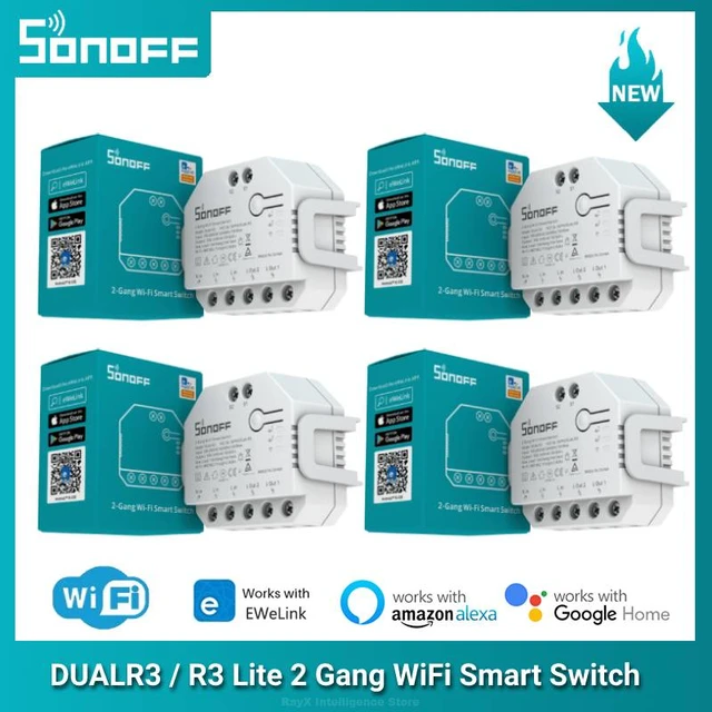 Inteligentny przełącznik WiFi Sonoff Dual DUALR3 Lite