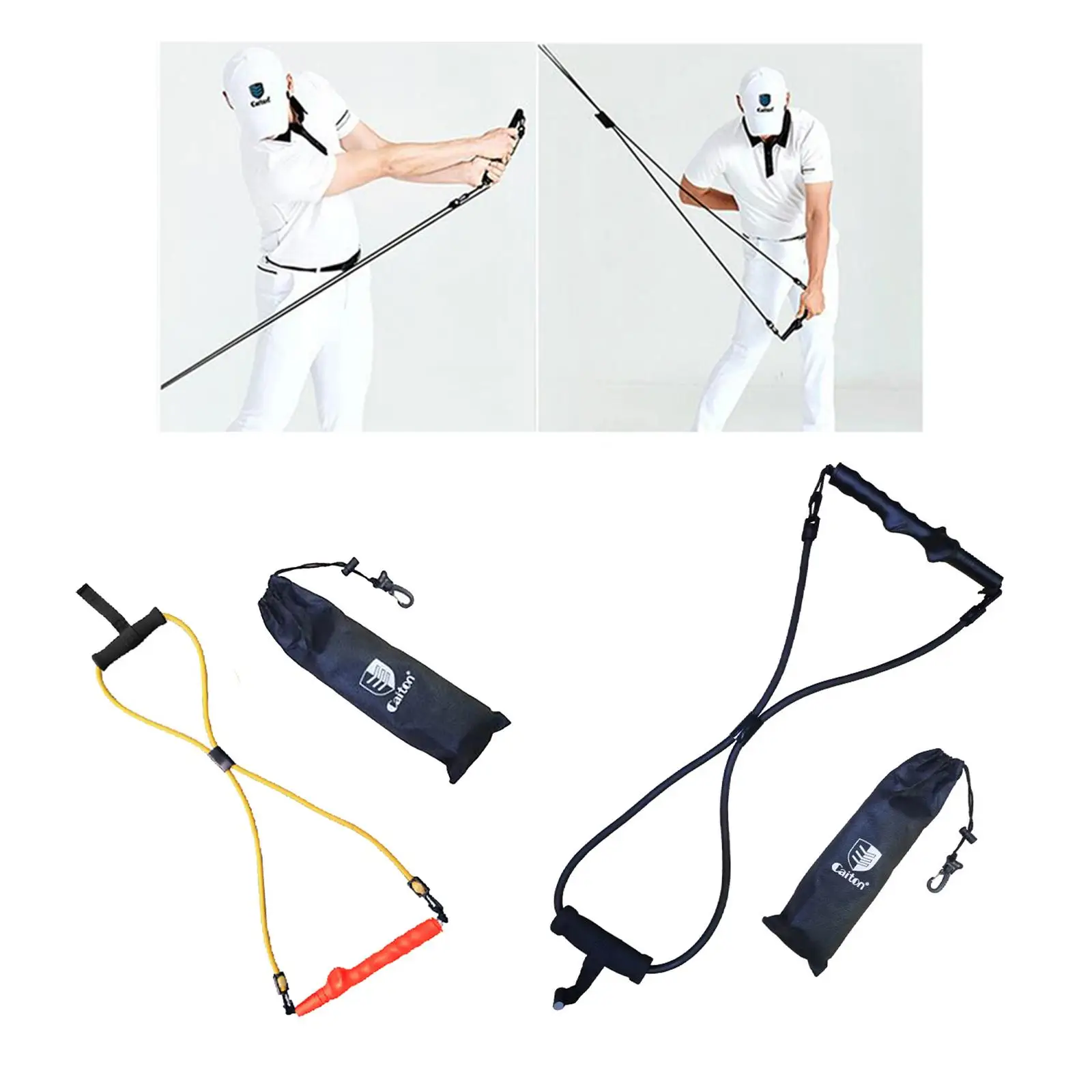 Premium Golf Swing Resistance Bands Swing Tension Band Training Rope Training