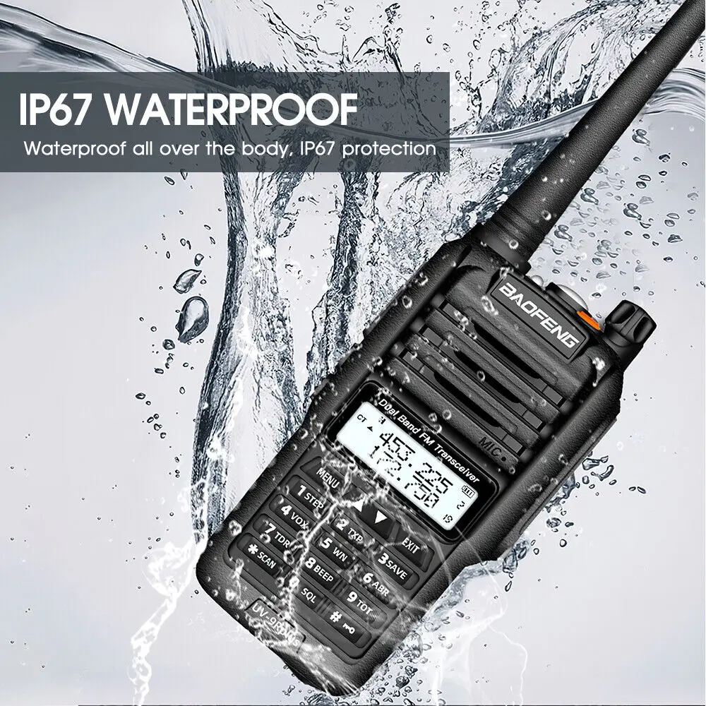 Рисунок 2 - Рация baofeng15W walkie takie uv 9r plus