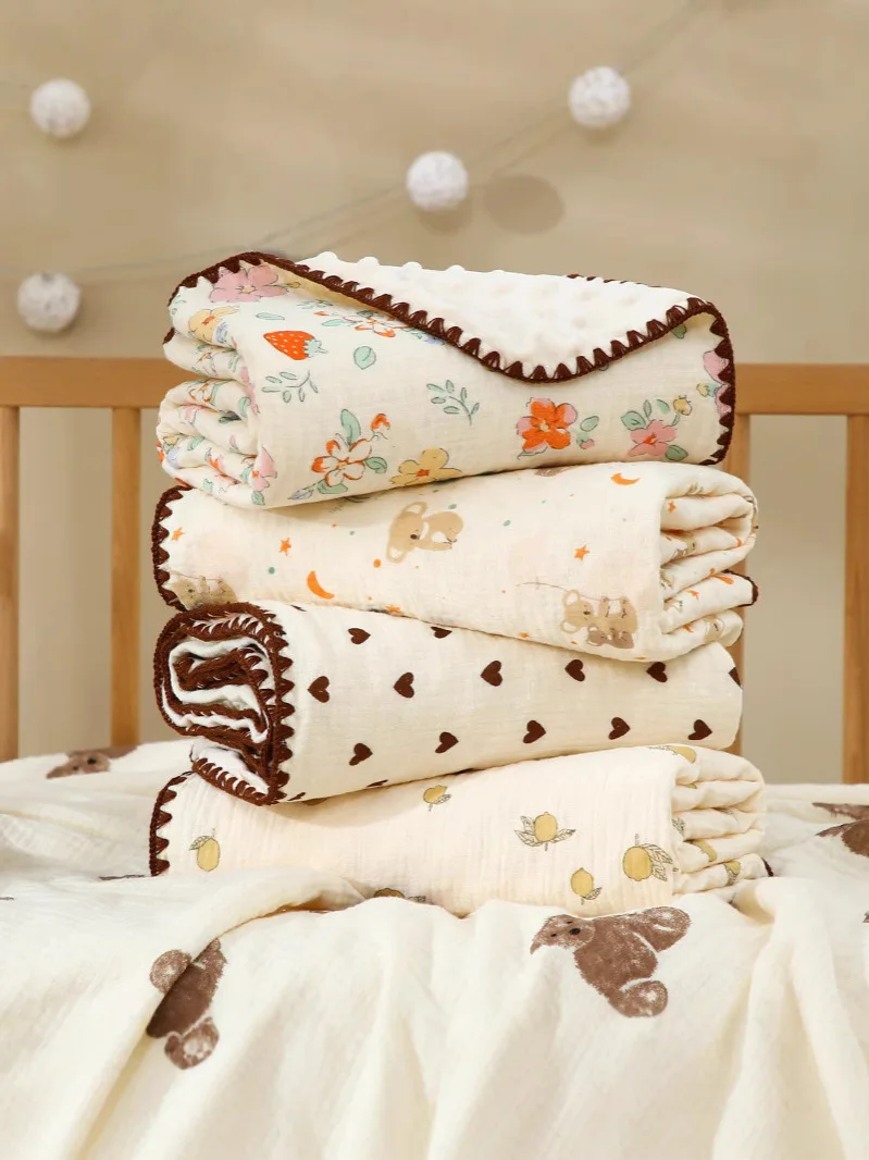 Newborn Bear Print Blanket 4