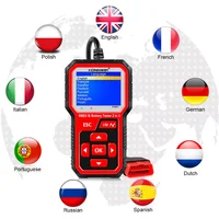 New 2025 KONNWEI KW681 Professional Car OBD2 Scanner Auto Diagnostic Tools 6V12V 2 in 1 Car Motorcycle OBD2 Battery Tester Tools - Image 5
