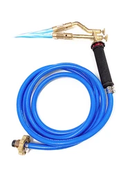 High Quality Double Head Air Conditioner Maintenance Flamethrower Copper Welding Gun 2000℃ Lpg Propane Welding Flame Torch