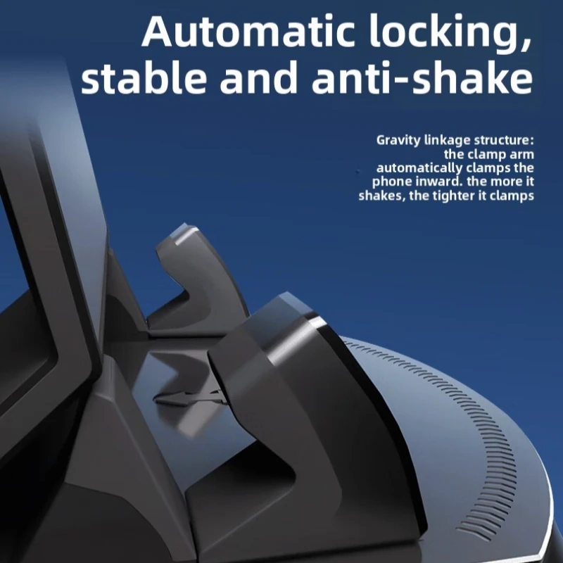 Supporto per Telefono da Auto Girevole Antiscivolo per Cruscotto, Supporto Universale per Navigazione GPS, Accessori Auto - immagine 4
