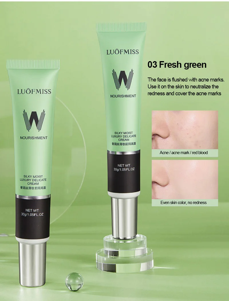 Face Pore Primer For Makeup 30g Skin Moisturize Concealer Oil Control Under Foundation Isolation Invisible Pore Milk Cream Toner_voghion.com
