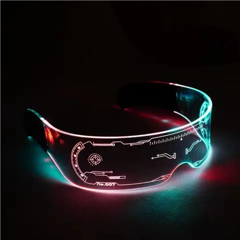 LED Glasses Glow Glasses LN The Dark Cool MusicParty Neon Light Glasses Decoration Christmas