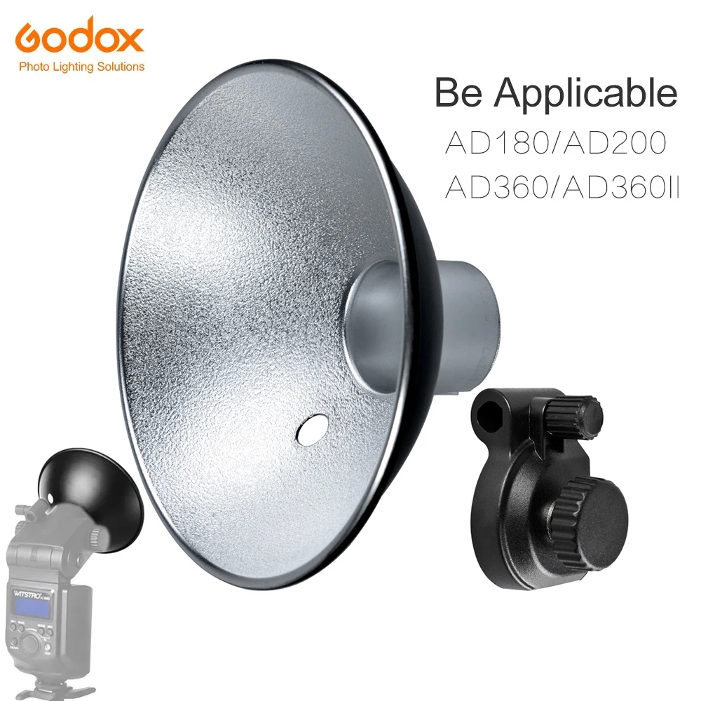 

Godox AD-S6 Umbrella-style Flash Diffuser Reflector for Witstro Flash AD180 AD360 AD360II Photography Accessories