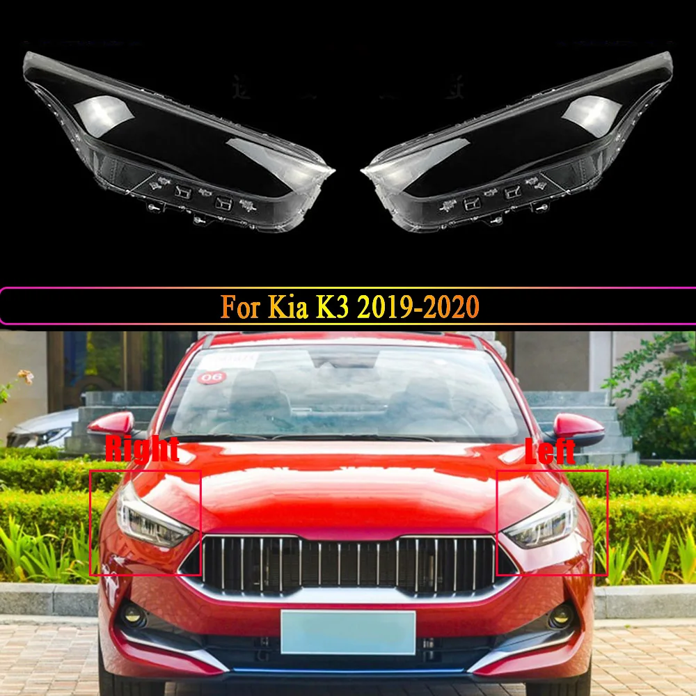 

Car Headlamp Lens For Kia K3 2019 2020 Car Headlight Cover Headlamp Lens Auto Shell Cover