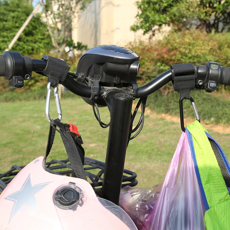 Motorcycle Electric Scooter Hook Front Hook Aluminum Alloy Handlebar for Bicycle Baby Cart Baby Stroller Hanger