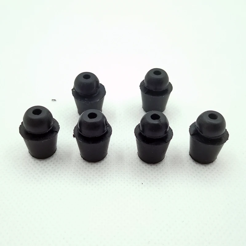 Car Rubber Stopper 5Pcs For All Hyundai Kias Ceed K2 K3 Accent Creta Car Bumper Door Overfilling Glue Vehicles 8219128010 Rubber Stopper 14mm