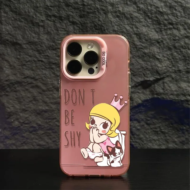 

Fashion cute cartoon little princess mobile phone case is for iPhone15Promax 14Pro 13 12Pro 11Pro XR XS series mobile phone case