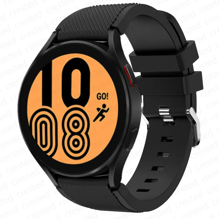 20mm 22mm Band for Samsung Galaxy Watch 6/4/Classic/5 pro/3/active 2 Gear s3/S2 silicone bracelet Huawei GT/2/GT2/3 Pro 4 strap