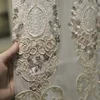 Luxury Villa Living Room Bedroom Dining Room Blackout Curtain European Water-Soluble Embroidery Decorative Curtain Window Screen 4