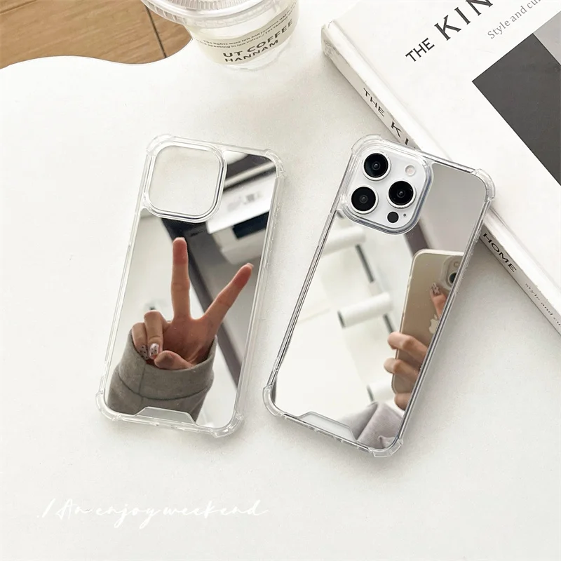 Sleek Mirror Acrylic Hard PC Phone Case Back Cover