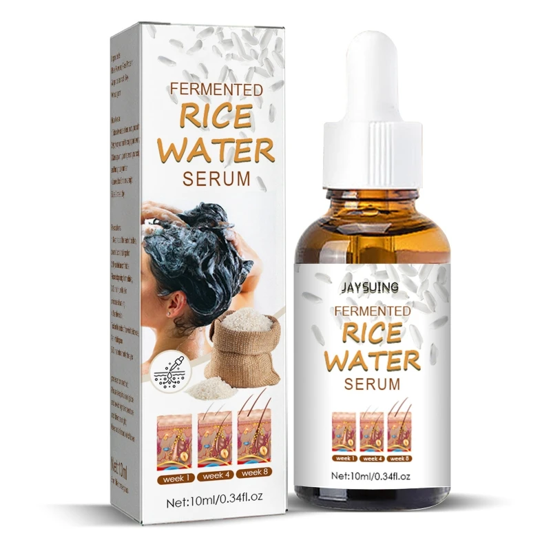 

Fermented Rice Water Hair Serum Hair Growth Essence Regrow Scalp Treatments Essential Oil Your Hair Condition