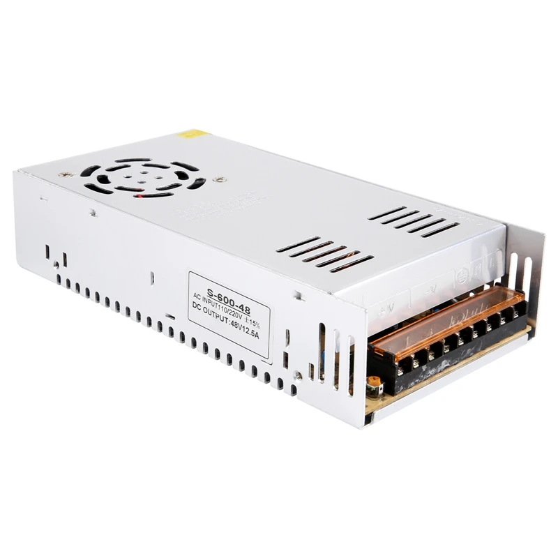

Hot-48V 12.5A 600W Switch Power Supply For Monitoring Equipment, Industrial Automation, PLC Control Cabinet, LED Equipment