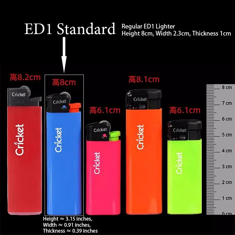 Elegant Grasshopper Design Flip Case Holder for Lighter - Metal Decorative Shell Cover Gift