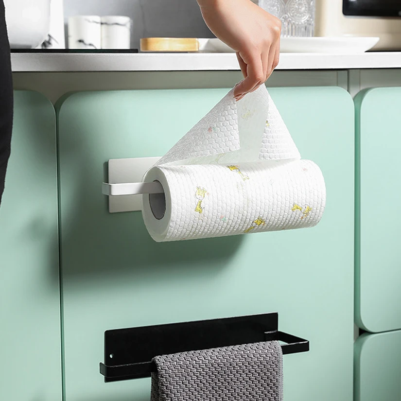 Paper Towel Holder Paper Towel Holder Kitchen Towel Holder Wall Mount Roll No Drilling Bathroom Paper Dispenser paper towel holder,toilet paper holder,toilet roll holder,paper towel rack