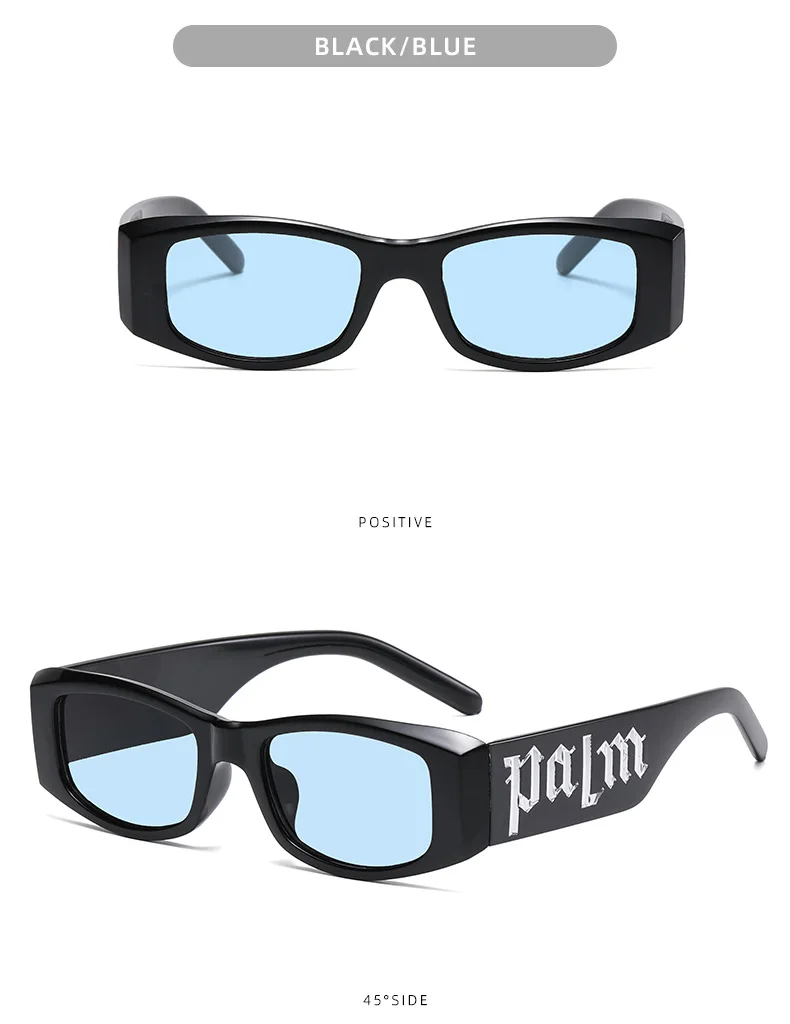 Hranaté slnečné okuliare retro designer móda pre mužov a ženy_voghion.com