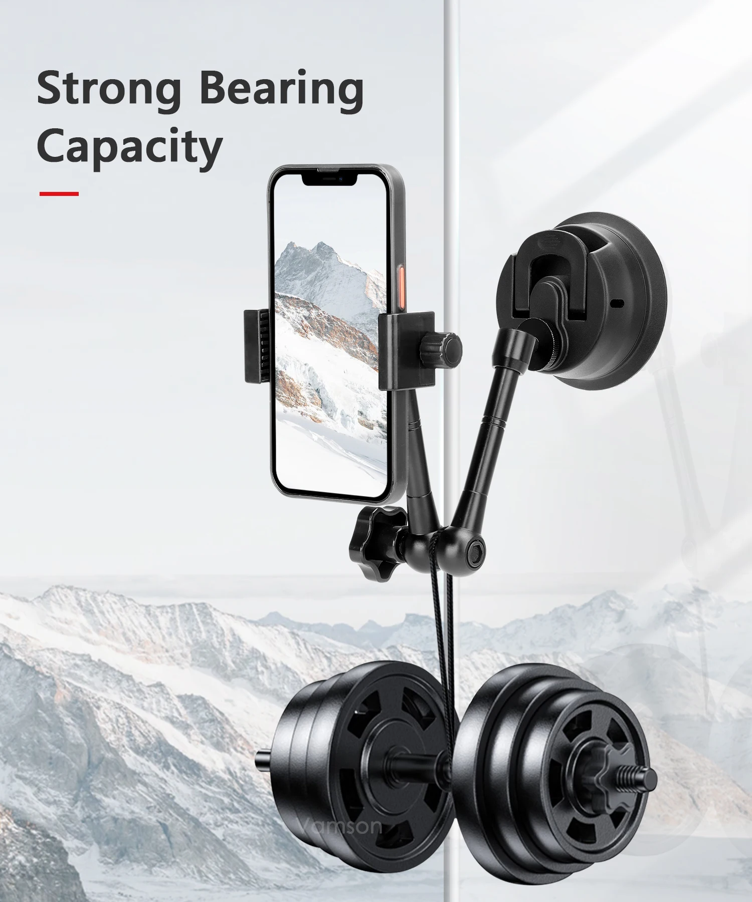 ventouse pour téléphone de accessoires pour gopro de bery
