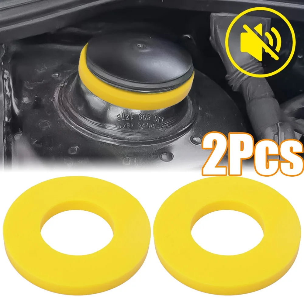 

1/2Pcs Automotive Shock Absorber Washer Universal Sound Deadening Pad Top Mount Tower Rubber Bushing Suspension Bearing Piece